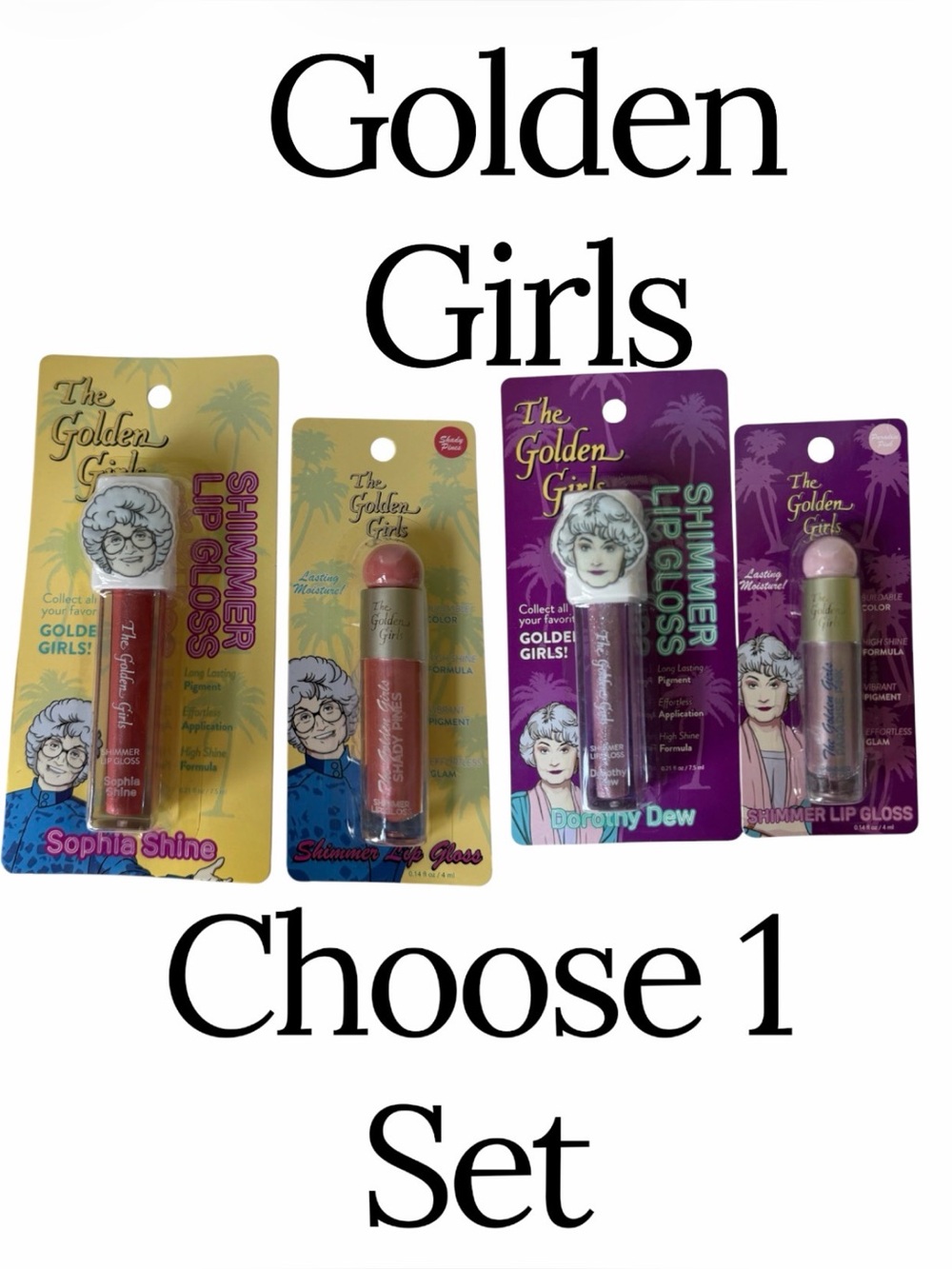 Golden Girls Lip Gloss Duo